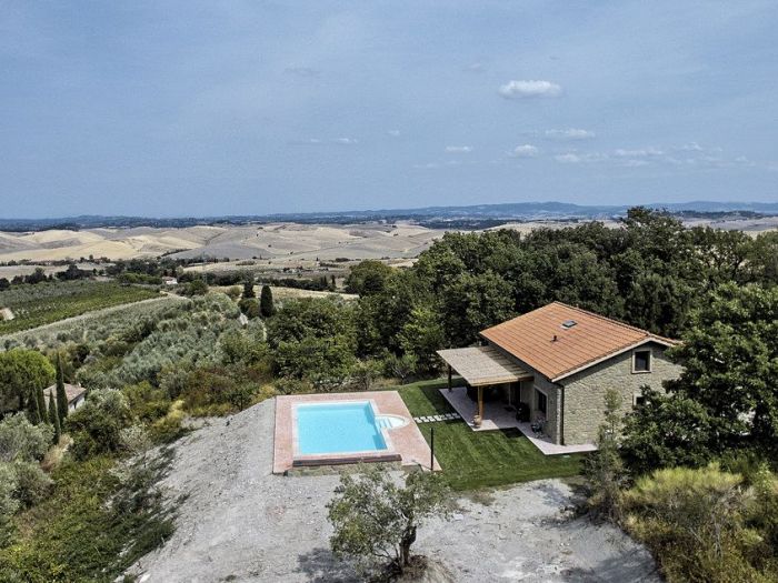 Archisio - Matteo Castelli Fotografia - Progetto Villa privata chianni toscana