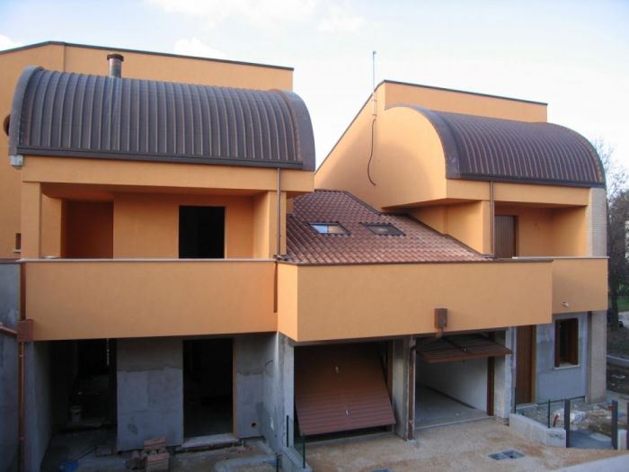 Archisio - Ecodomus - Progetto Case a schiera