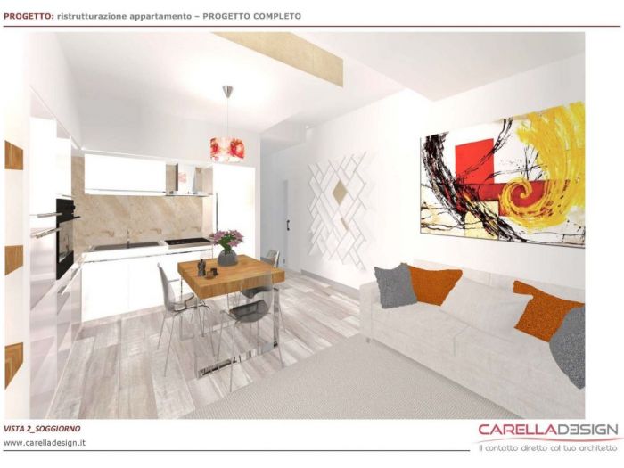Archisio - Carella Design - Progetto Progetto appartamento