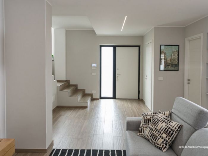 Archisio - Matteo Amela - Progetto Ristrutturazione villa a tronzano vse vc