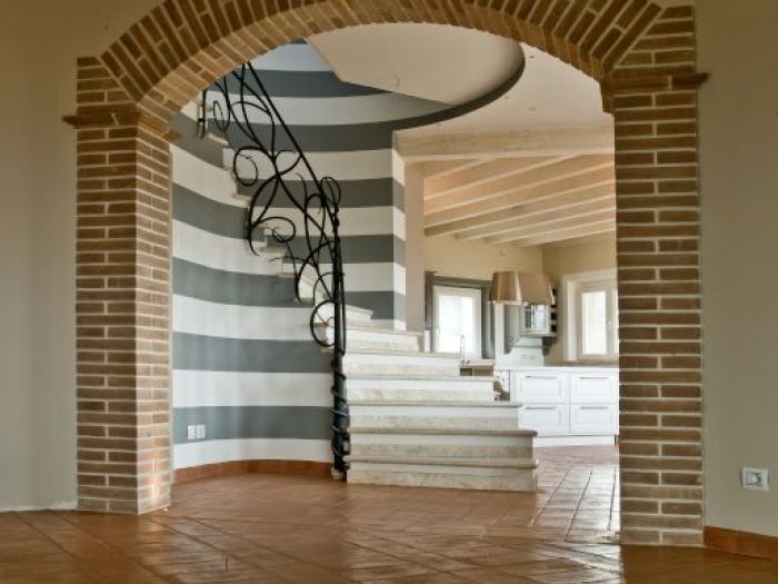 Archisio - Larte Del Cotto Di Bartoccini Federico - Progetto Pavimenti e rivestimenti in un casolare umbro