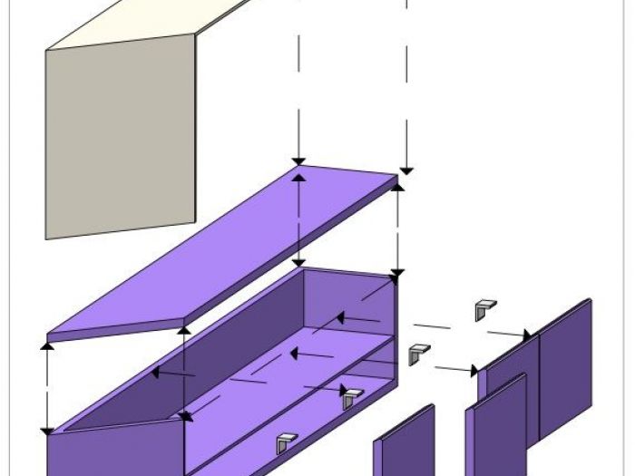Archisio - Studio Ferretti - Progetto Consolle tetris