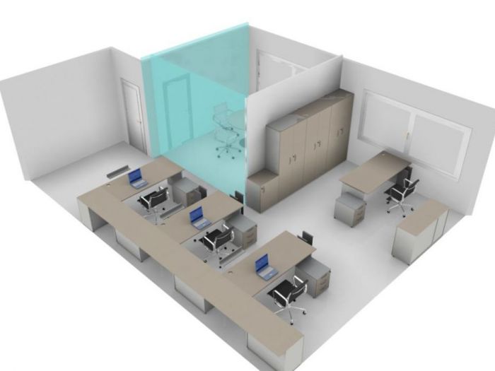 Archisio - Imetallici Di Taverna Andrea Taverna - Progetto Preventivo uffici e sale riunioni