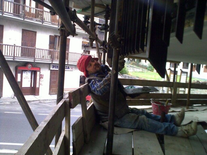 Archisio - Bandiera Carmelo - Progetto Restauro condominio su facciata