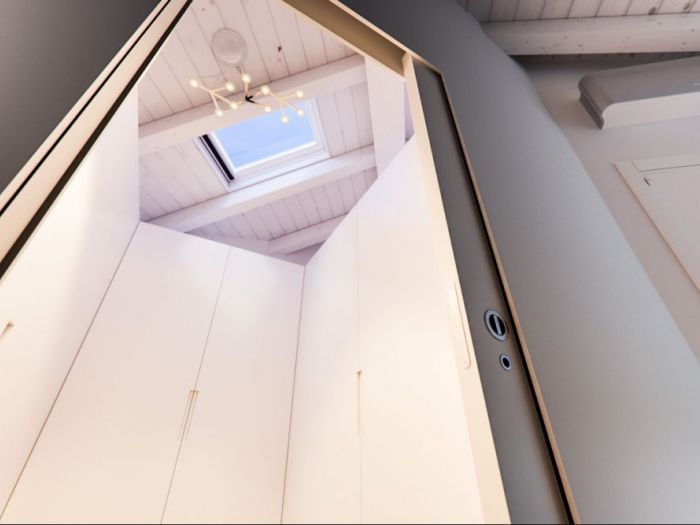 Archisio - Annalisa Carli - Progetto Un attico in stile loft in milano