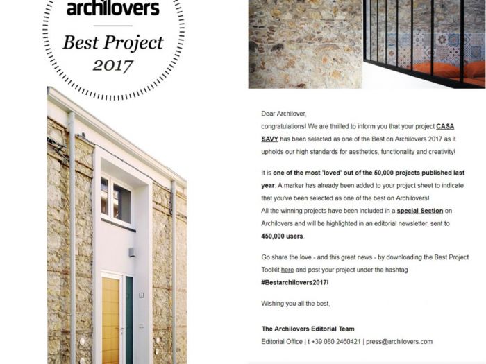 Archisio - Studio Promenade Architecturale - Progetto Casa savy