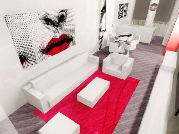 Archisio - Romindesign - Progetto Bianco-nero-rosso