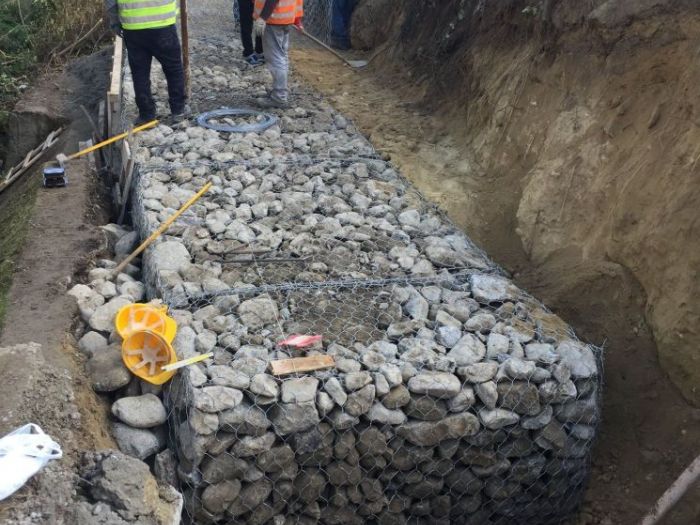 Archisio - Nimar Costruzioni - Progetto Strutture cementizie a sostegno di strade con pericolo di frane