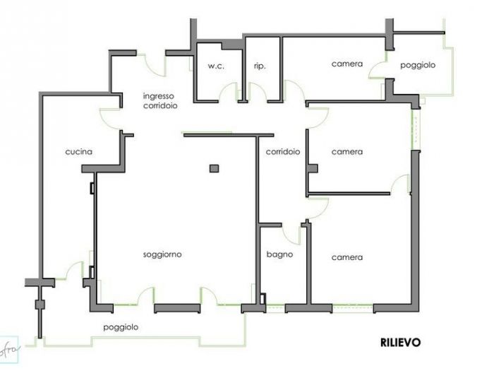 Archisio - Cofra Architettura Design Innovazione - Progetto Redistribuzione degli spazi interni