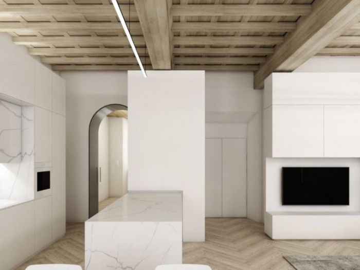 Archisio - Dfg Architetti - Progetto Luce spazio e memoria a palazzo giannini eredit del 700