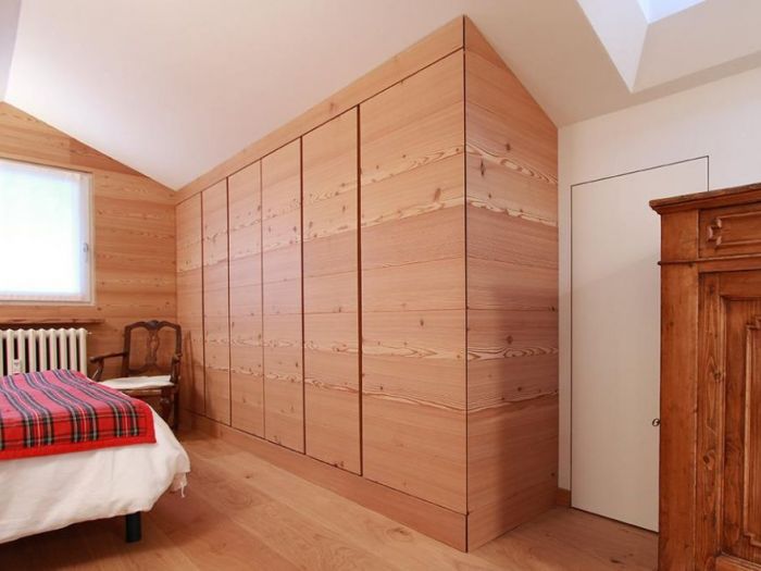 Archisio - La Bottega Del Legno - Progetto Appartamento in larice e rovere naturale