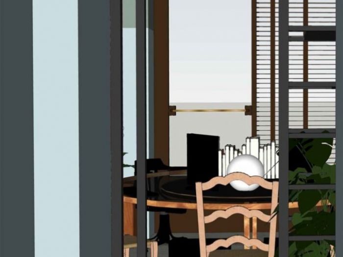 Archisio - Claudia Montevecchi - Progetto Conversione di spazio commerciale a uso ufficio