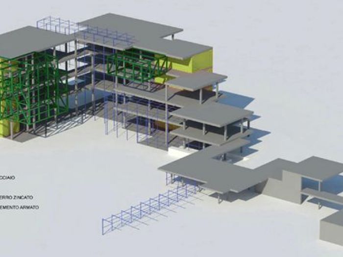 Archisio - Andrea Stipa - Progetto Concorso internazionale per il liceo farnesina a roma