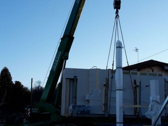 Archisio - Bclegno - Progetto Palazzine in xlam