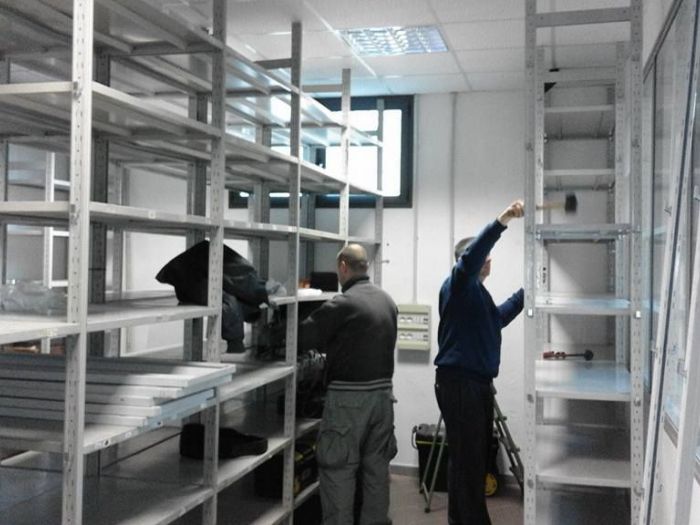 Archisio - Traslochi Novoli - Progetto Montaggio scaffalature