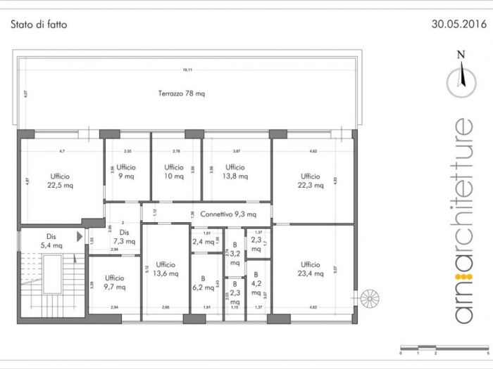 Archisio - Arnia Architetture - Progetto Appartamento in via tiburtina - roma