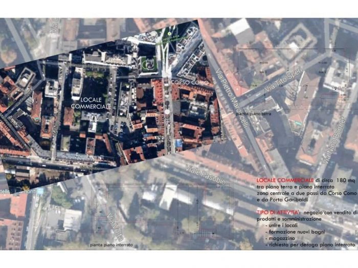Archisio - Francesca Morano - Progetto Locale commerciale - progetto 8