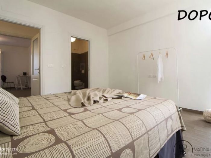 Archisio - Marina Dionisi Home Stager E Interior Designer - Progetto Prima dopo home staging in appartamento vuoto