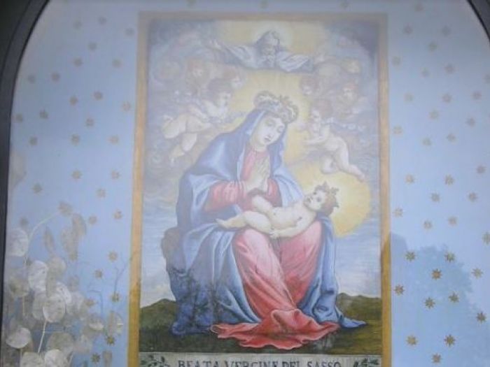 Archisio - Romano Osti - Progetto Costruzione di edicola religiosa contenente limmagine della beata vergine del sasso