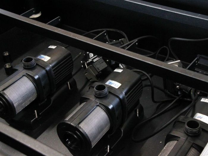 Archisio - Forme Dacqua - Progetto Fontana dinamica da interno hotel arnica scuol