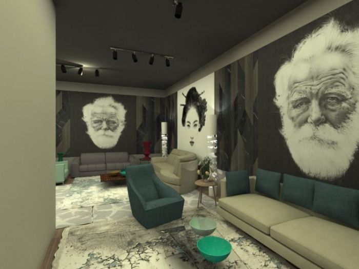 Archisio - Designerclub Mimmo Rusoo - Progetto Progetto di allestimento di un negozio specializzato nella vendita di divani e letti