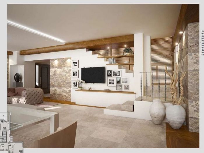 Archisio - Stefano Proietti - Progetto Lavoro di design per linterno di una villa in stile rustico in provincia di roma interior design