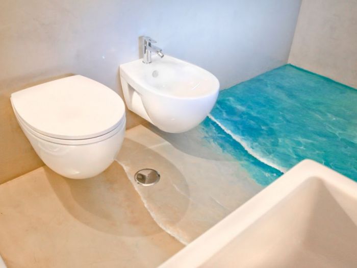 Archisio - Picta Decorazioni Artistiche - Progetto Bagno mare