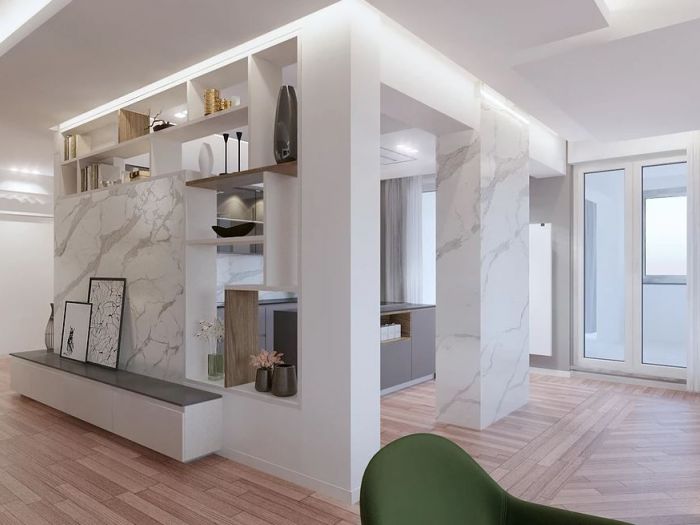 Archisio - Stefano Proietti - Progetto Interi o design appartamento privatoTerni tr