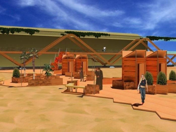 Archisio - Alessandro Tribuna - Progetto Concorso europan 8 costruire con la natura