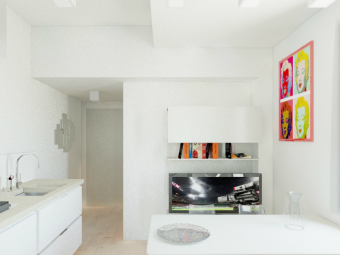 Archisio - Cristian Sporzon - Progetto Piccolo appartamento a milano