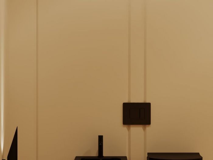 Archisio - Red Head Design - Progetto Bagno con lavanderia