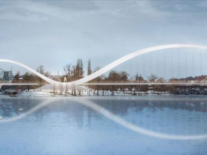 Archisio - Davide Coluzzi Daz Architect - Progetto Bridge in prague