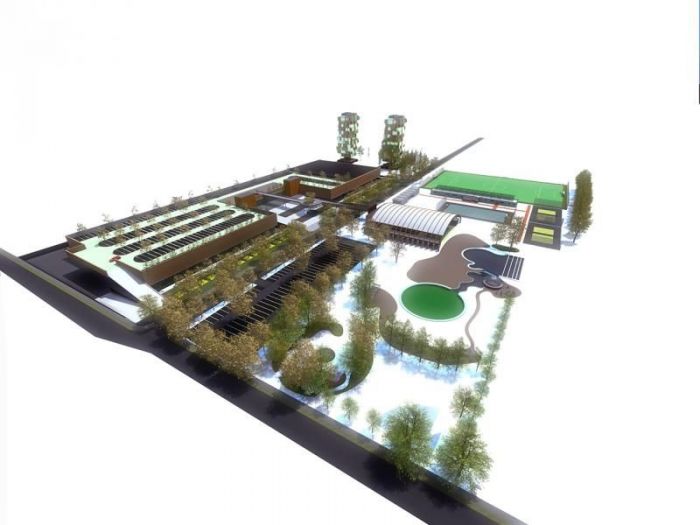 Archisio - Studio Massardi E Zubani - Progetto CommercialeCentro multifunzionale romania