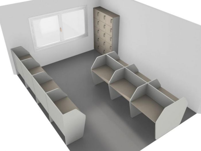 Archisio - Imetallici Di Taverna Andrea Taverna - Progetto Ufficio call-center remax