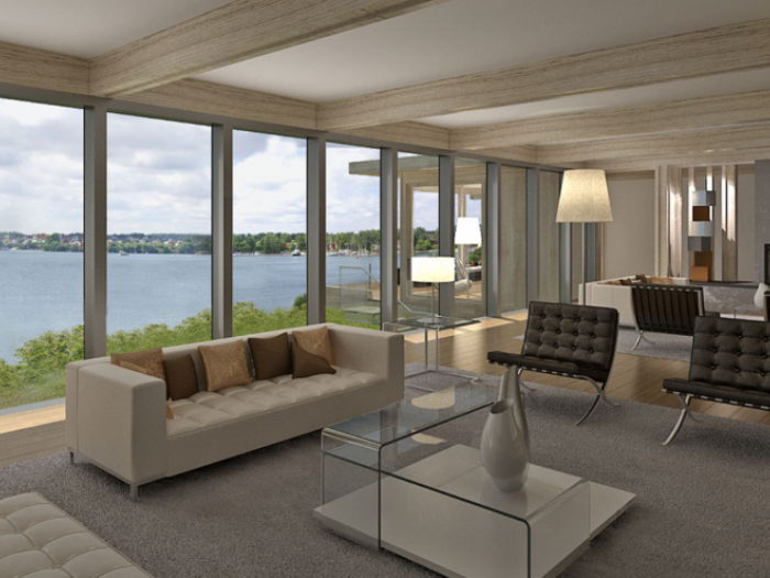 Archisio - Pagano - Progetto Villa in legno costa azzurra