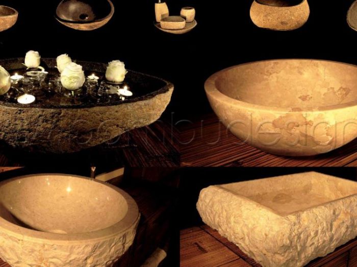 Archisio - Bambu Design - Progetto Lavabi marmo
