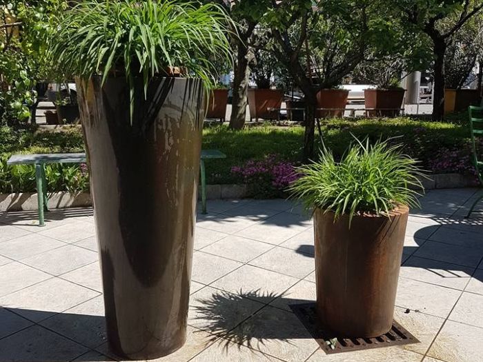 Archisio - Pagani Srl - Progetto Vasi di metallo