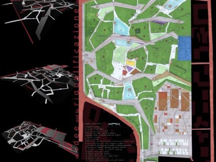 Archisio - Marco Mazzella - Progetto Concorso parco urbano