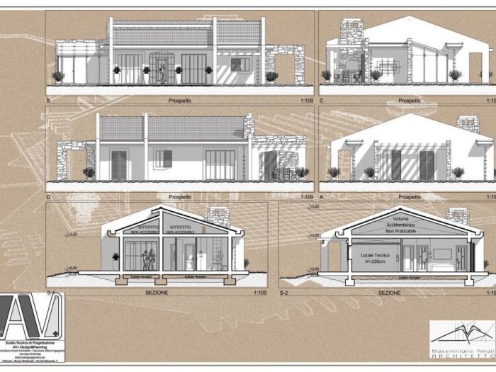 Archisio - Massimiliano Amati - Progetto Unifamiliare in nettuno