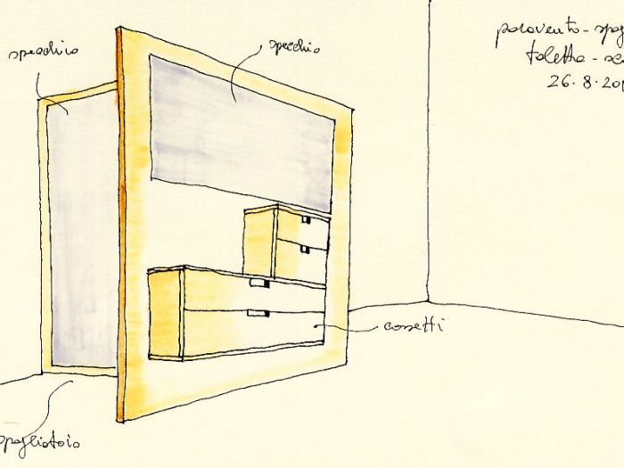 Archisio - Marco Mazzella - Progetto Interni casa s