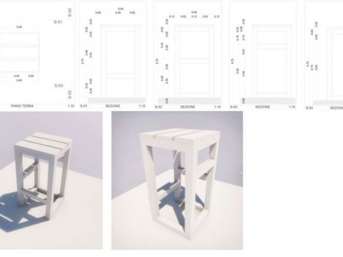 Archisio - Studio Ferretti - Progetto Sgabello