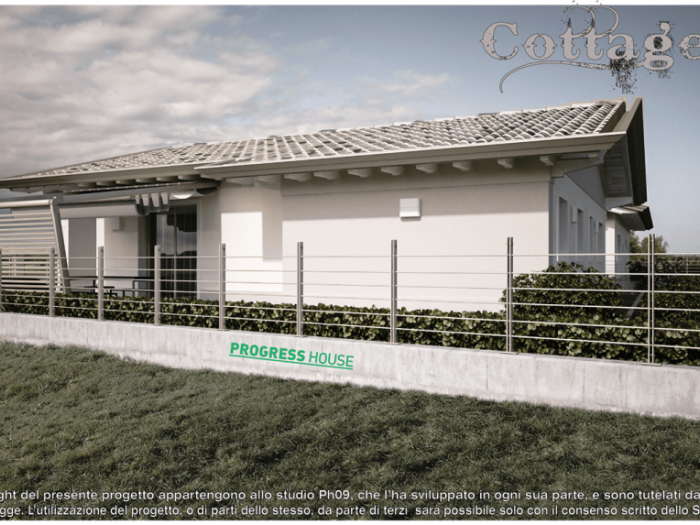 Archisio - Studiop09 - Progetto Villa cottage