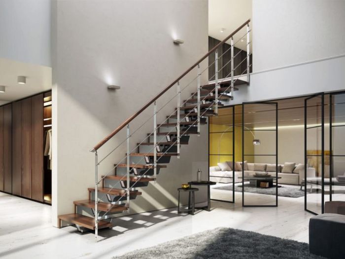 Archisio - Rintal - Progetto Produzione scale autoportanti