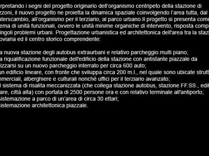 Archisio - Sartogo Architetti Associati - Progetto Nuovo polo urbano dalla stazione alla citt new urban district