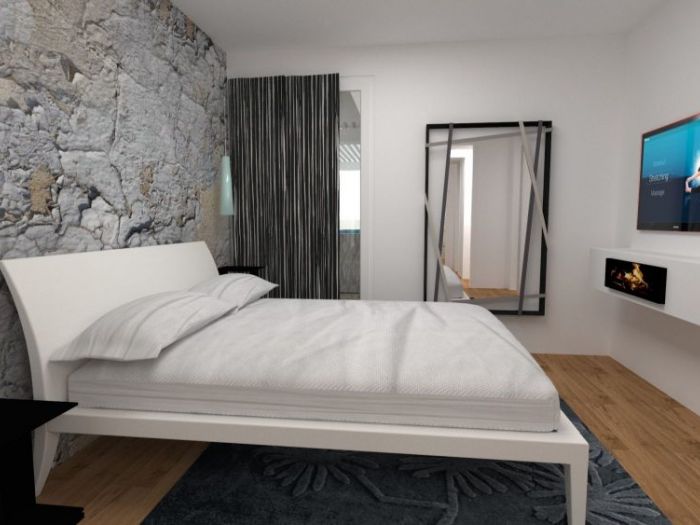 Archisio - Barbara Mazzini - Progetto Progetto camera arredo nuovo