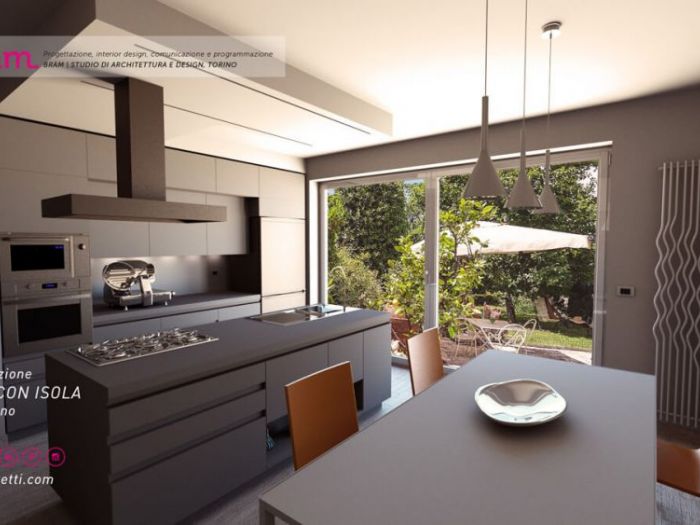 Archisio - Matteo Amela - Progetto Ristrutturazione villa a sandigliano bi