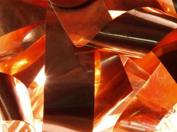 Archisio - Walter Bonanno Lighting Designer - Progetto Brace - scultura luminosa rame