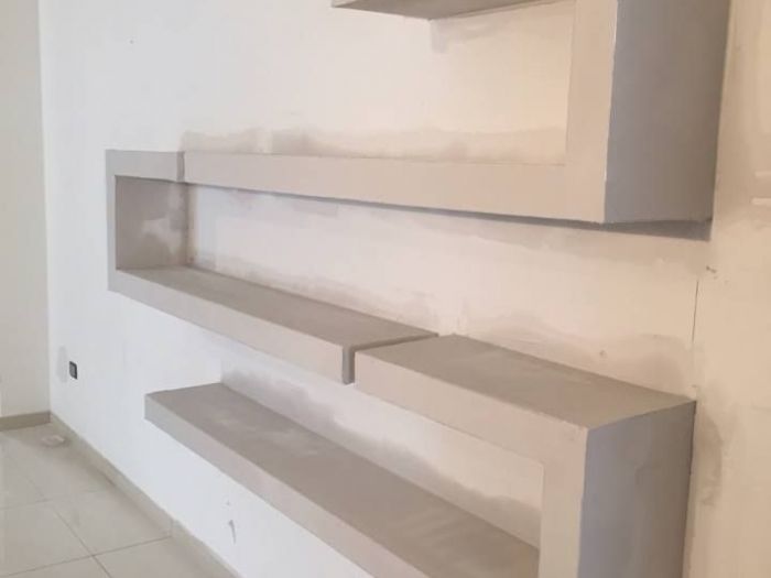 Archisio - Dm Soffit Sas - Progetto Decorazioni muro