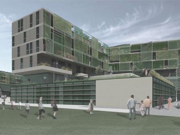 Archisio - Andrea Stipa - Progetto Concorso internazionale invitato per un distretto multifunzionale a roma