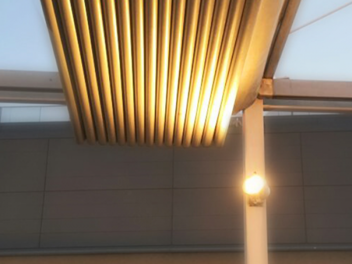 Archisio - Arch Technology - Progetto Lp18w- illuminazione tende ristorante